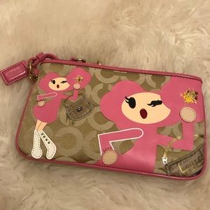 Coach wristlet